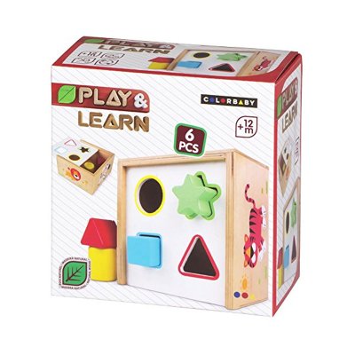Caja actividades madera Play & Learn